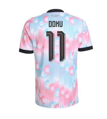 Belgien Jeremy Doku #11 Bortatröja VM 2026 Kortärmad